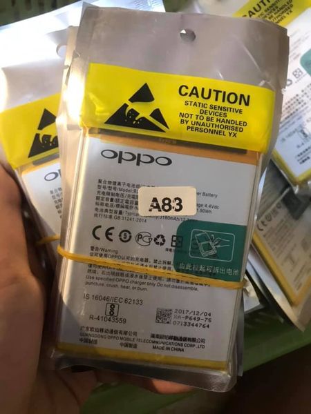 Pin Oppo các dòng.