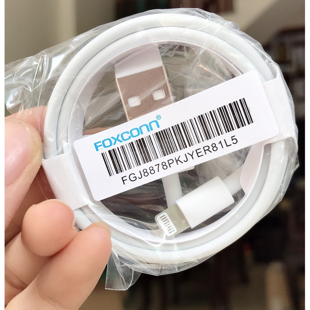 Cáp sạc iPhone 7/8/X (Hãng Foxconn gia công cho Apple)