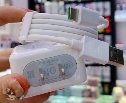 Bộ sạc Oppo R15,F9,F11,R17,A9,A3S,K1,Find (Super Vooc)