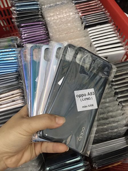 Vỏ - Nắp lưng Oppo A5, A9, A12, F5, F9, F11, Reno 2, Reno 5 về full mã, đủ màu, vỏ zin