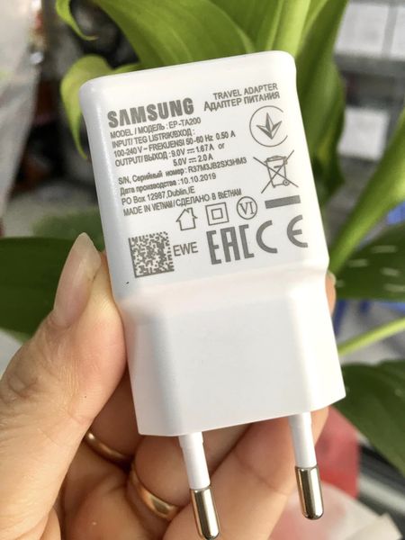Củ sạc Samsung S10, Note 8, Note 8+ , S10e Note 9...