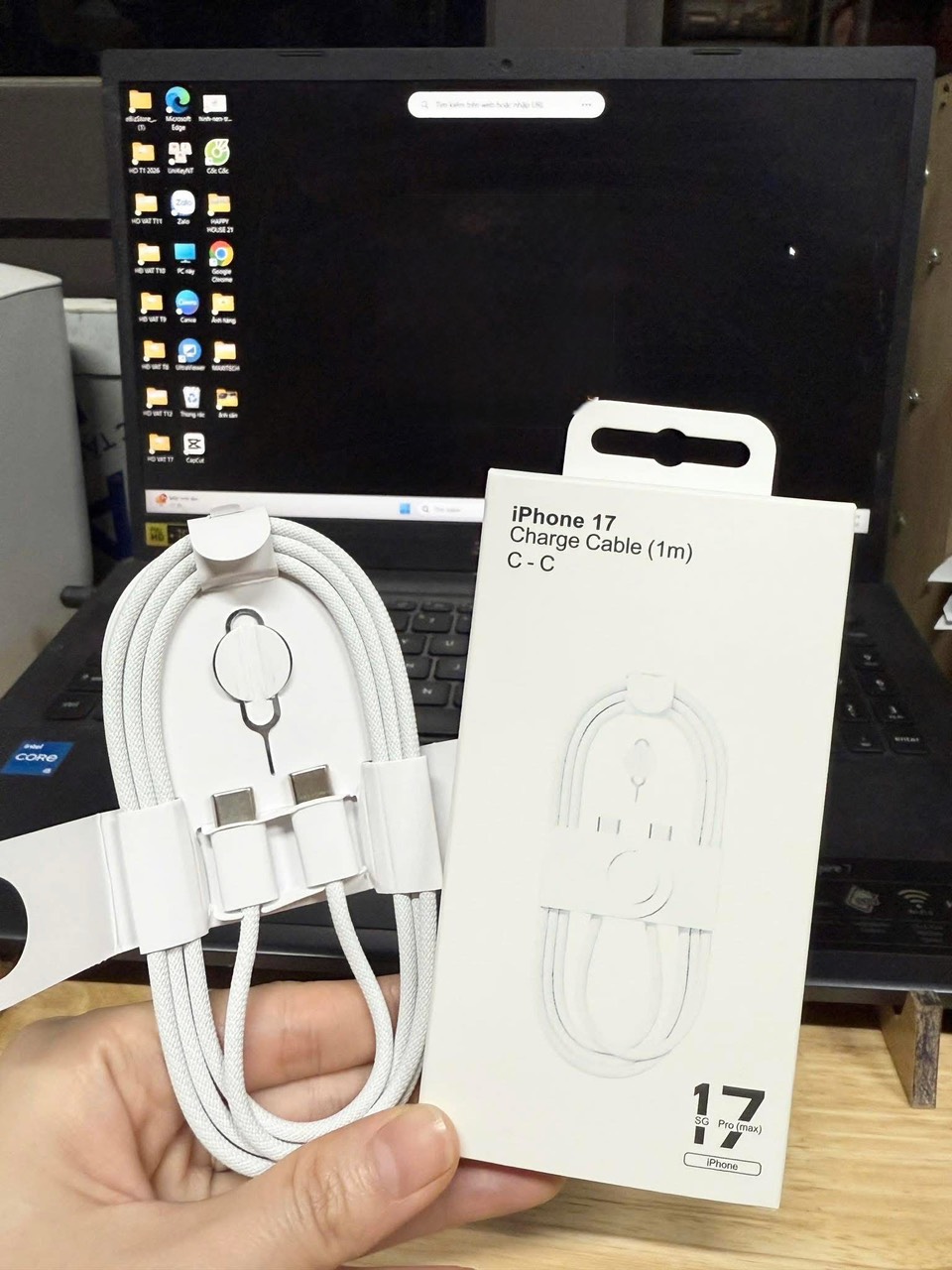 Cáp sạc iPhone 17