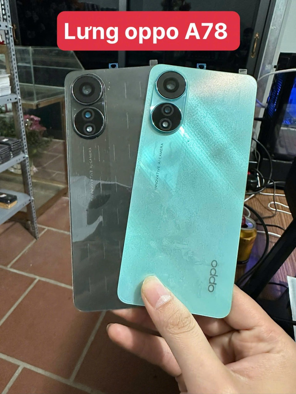 Lưng Oppo A78